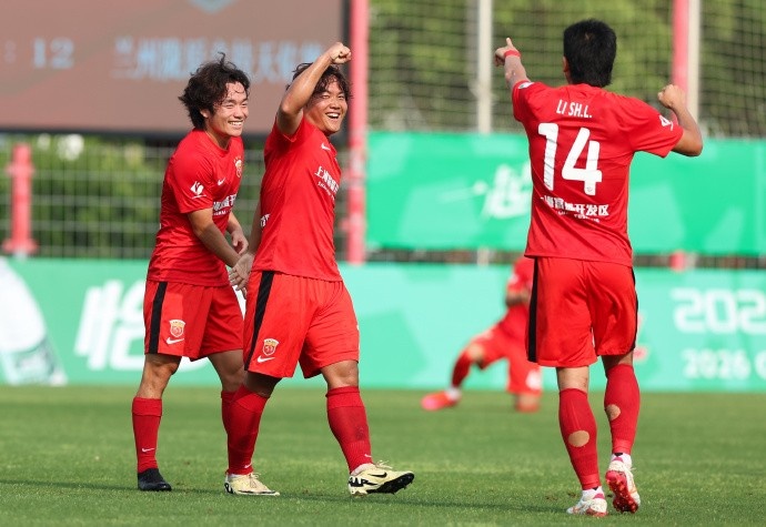王逸偉貼地斬定勝局，上海海港富盛經開1-0蘭州隴原競技